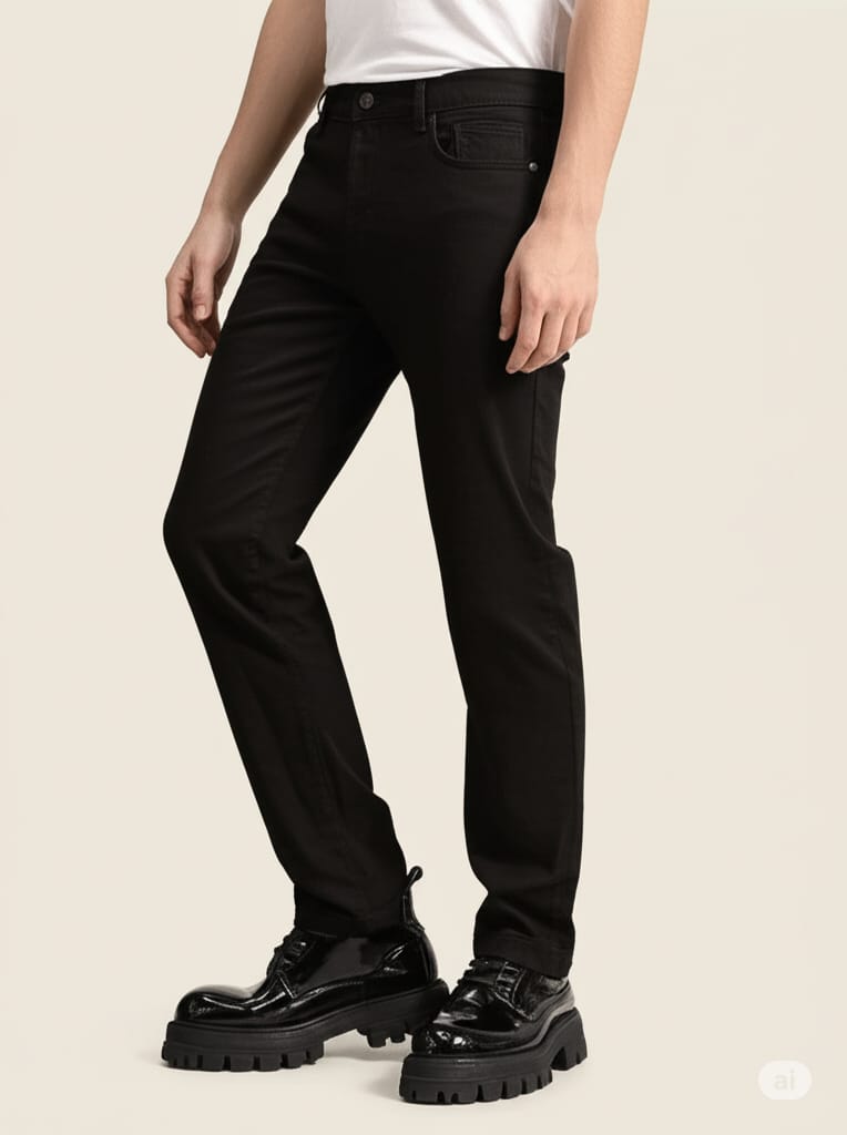 Statfit Men's Black Slim Fit Denim Jeans primium fabric – Stylish & Comfortable Casual Wear