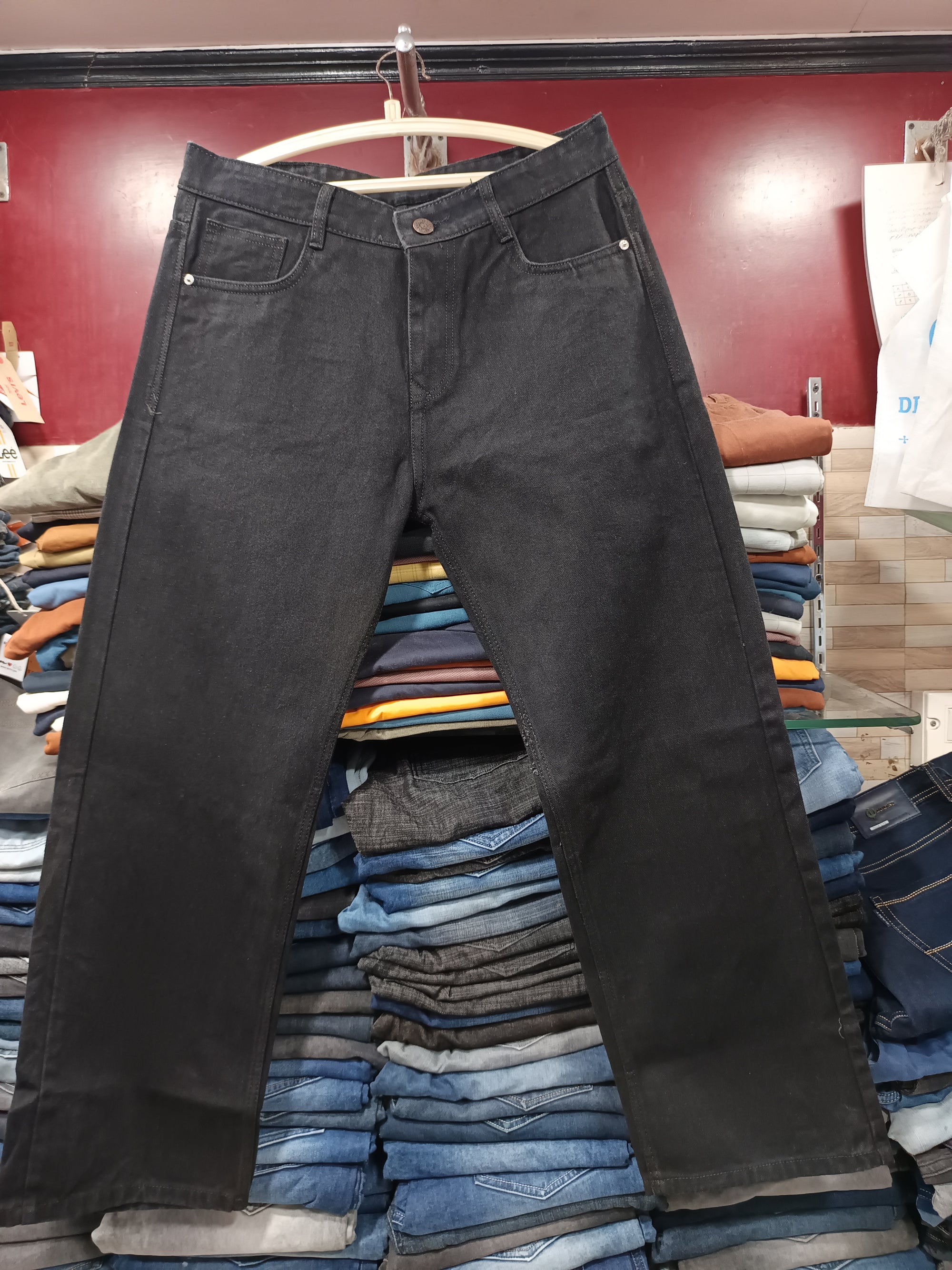Statfit Men's Black Slim Fit Denim Jeans primium fabric – Stylish & Comfortable Casual Wear