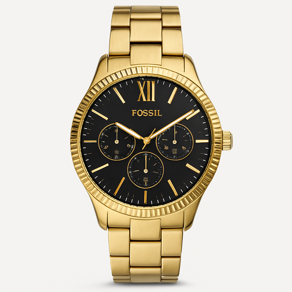 Premium Gold Finish Luxury Look Watch