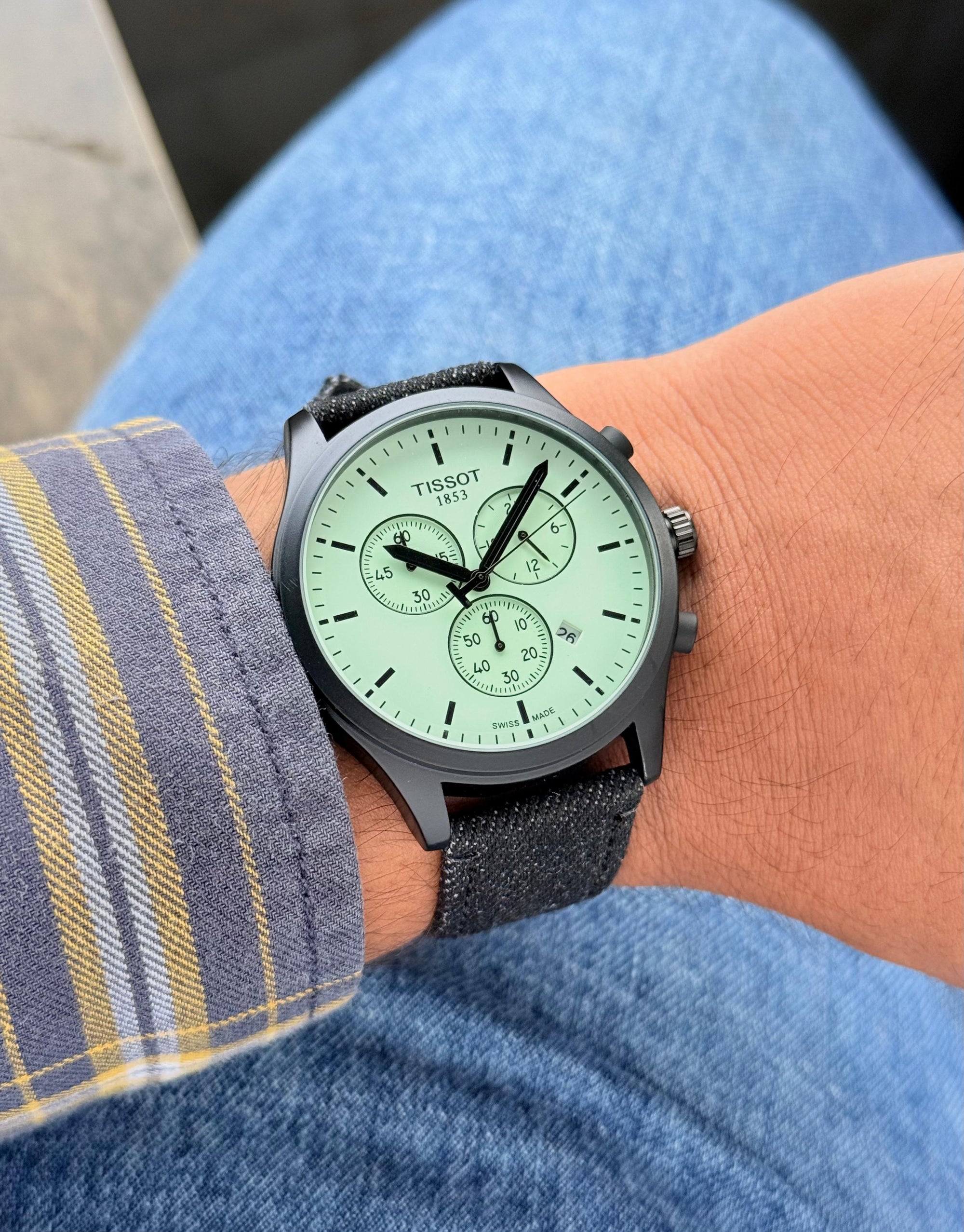 Classic Chronograph Round Watch T Sports