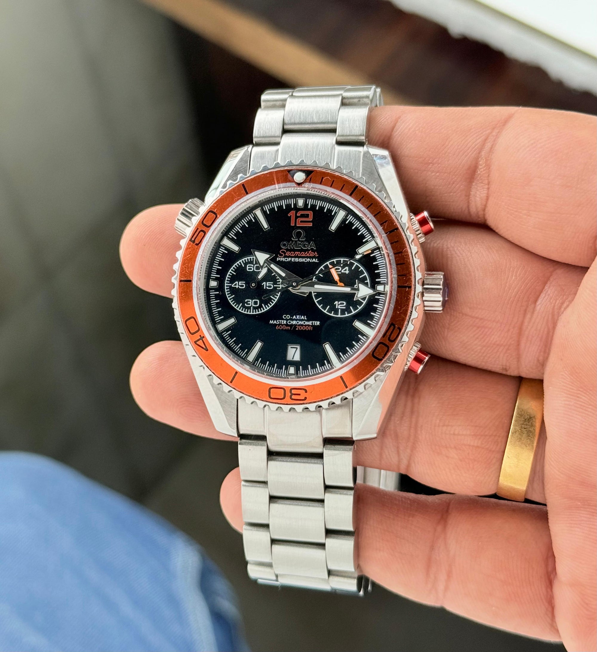 Omega Seamaster Planet Ocean Chronograph – 7AA Premium