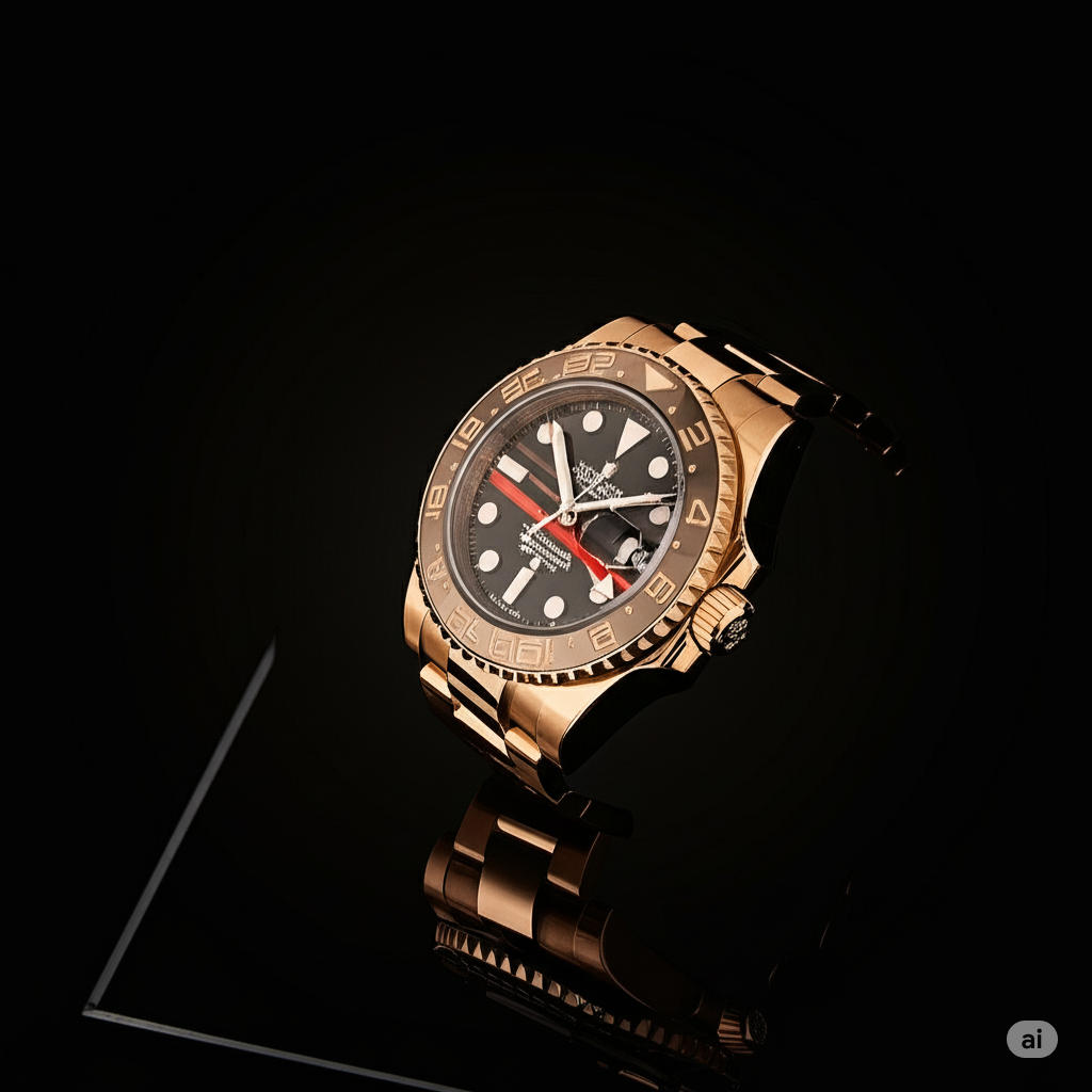 Rolex GMT Master II Tiger Iron Dial – Premium 7AA Automatic Watch for Men (2025 Everose Edition)