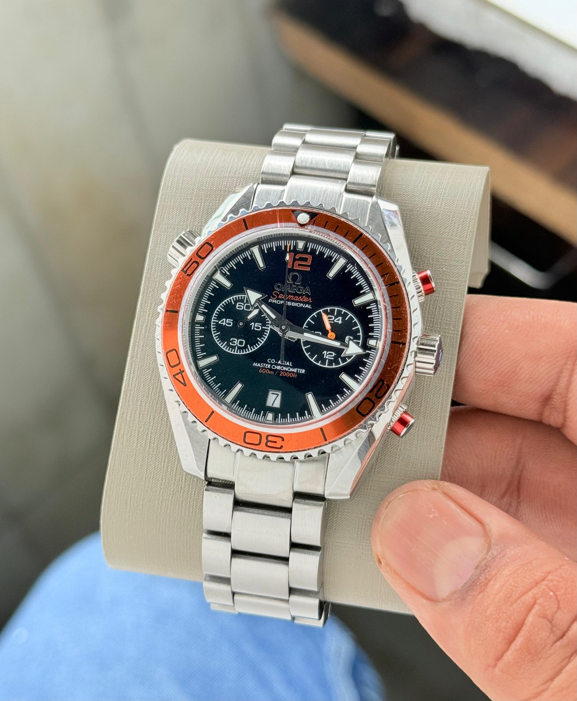 Omega Seamaster Planet Ocean Chronograph – 7AA Premium